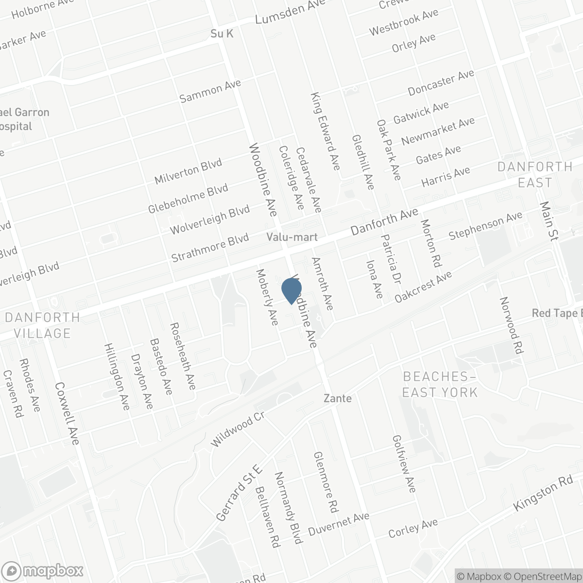 916 WOODBINE AVENUE, Toronto, Ontario M4C 4B7